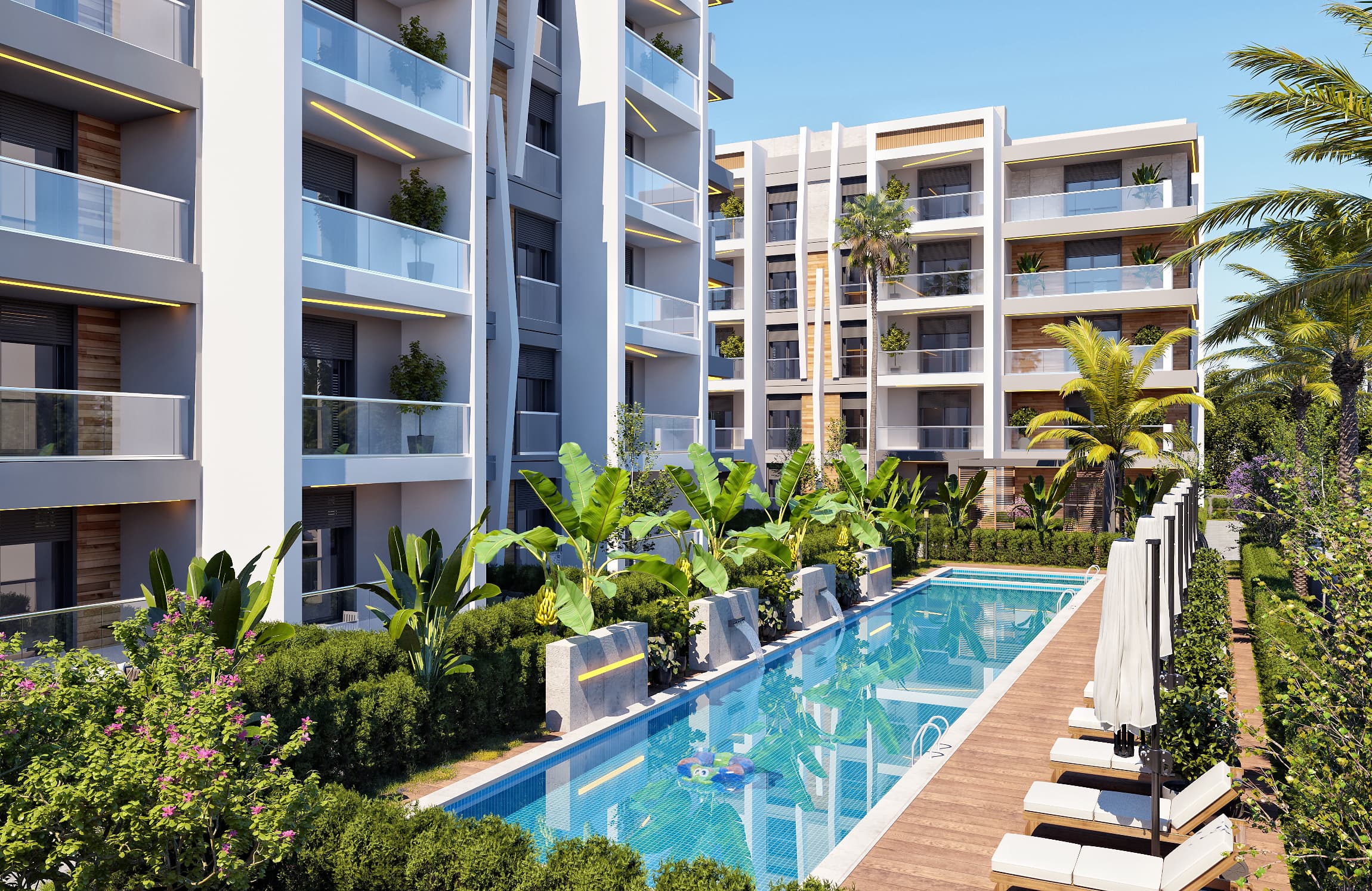 ES Trio Life 2+1 Daire | Geniş Yaşam Alanı ve Prestijli Site Konforu