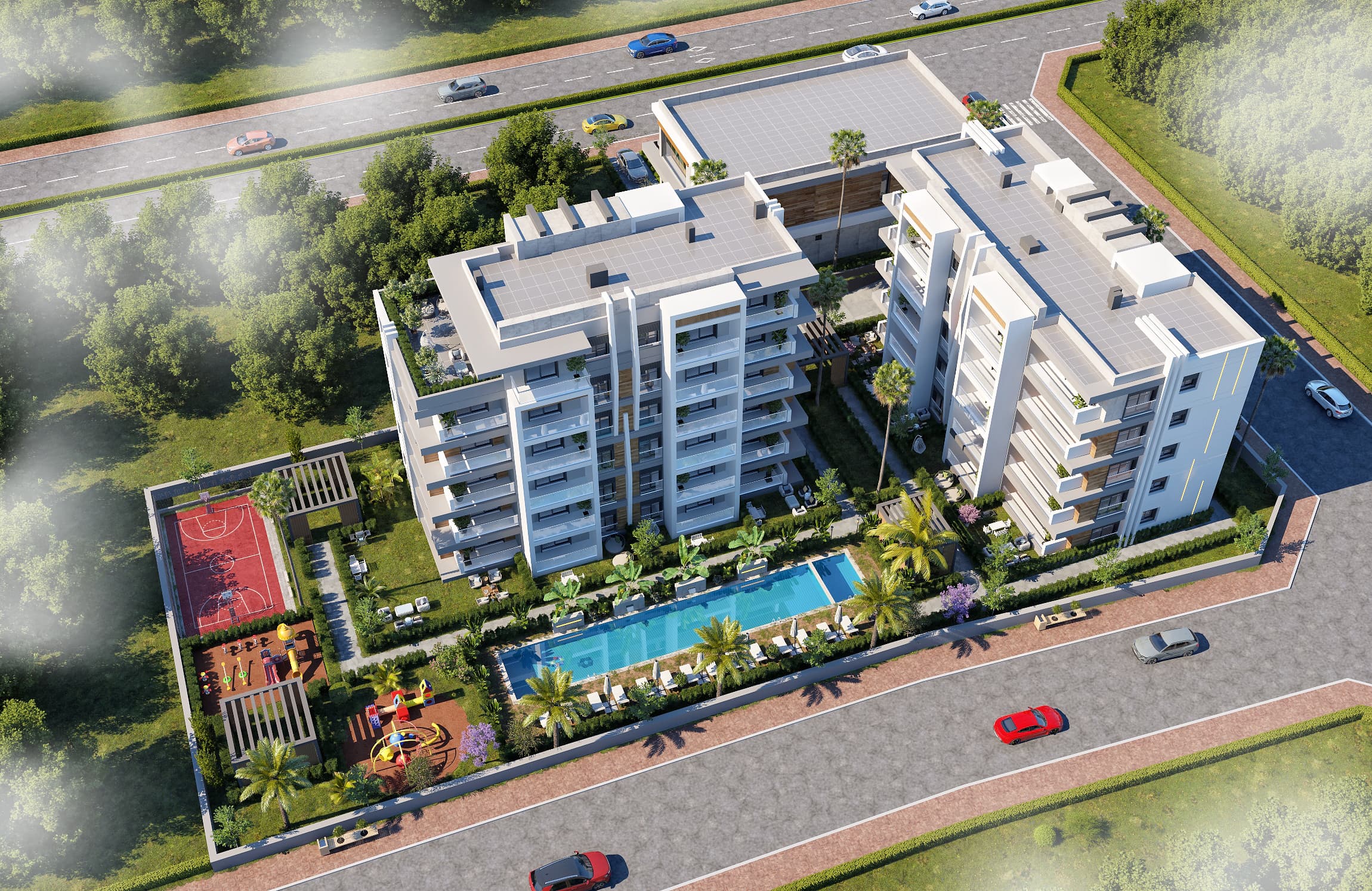 ES Trio Life 2+1 Daire | Geniş Yaşam Alanı ve Prestijli Site Konforu